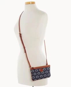 Collegiate Penn State University Large Slim Crossbody Penn State 14 Collegiate Penn State University Large Slim Crossbody Penn State -Online Sale Dooney & Bourke BL373G AANVPATNPNST ALT4