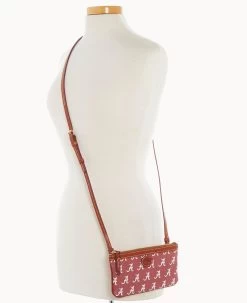 Collegiate University Of Alabama Large Slim Crossbody University Of Alabam -Online Sale Dooney & Bourke BL373G AARDPATNALA0 ALT4 1