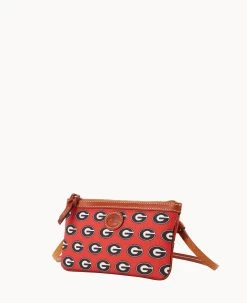 Collegiate University Of Georgia Large Slim Crossbody University Of Georgi -Online Sale Dooney & Bourke BL373G AARDPATNGEA0 ALT1 1
