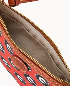 Collegiate University Of Georgia Large Slim Crossbody University Of Georgi -Online Sale Dooney & Bourke BL373G AARDPATNGEA0 ALT2 1