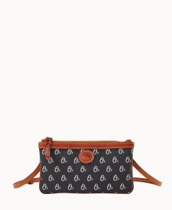MLB Orioles Large Slim Crossbody Orioles 19 MLB Orioles Large Slim Crossbody Orioles -Online Sale Dooney & Bourke BL373G MJBLPATNORLS 2