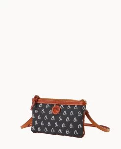 MLB Orioles Large Slim Crossbody Orioles 12 MLB Orioles Large Slim Crossbody Orioles -Online Sale Dooney & Bourke BL373G MJBLPATNORLS ALT1