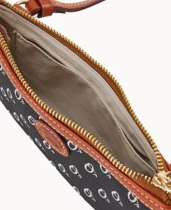 MLB Orioles Large Slim Crossbody Orioles 13 MLB Orioles Large Slim Crossbody Orioles -Online Sale Dooney & Bourke BL373G MJBLPATNORLS ALT2