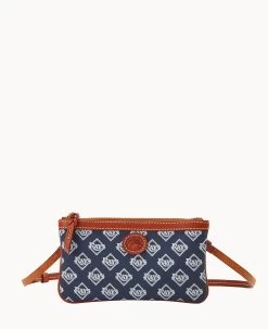 MLB Rays Large Slim Crossbody Rays -Online Sale Dooney & Bourke BL373G MJNVPATNRAYS 1