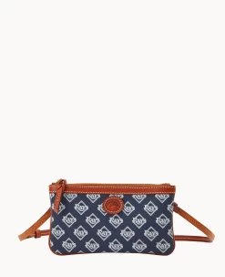 MLB Rays Large Slim Crossbody Rays -Online Sale Dooney & Bourke BL373G MJNVPATNRAYS 2