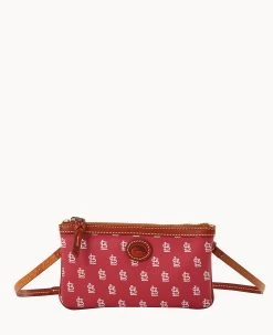 MLB Cardinals Large Slim Crossbody Cardinals -Online Sale Dooney & Bourke BL373G MJRDPATNCDNL 2