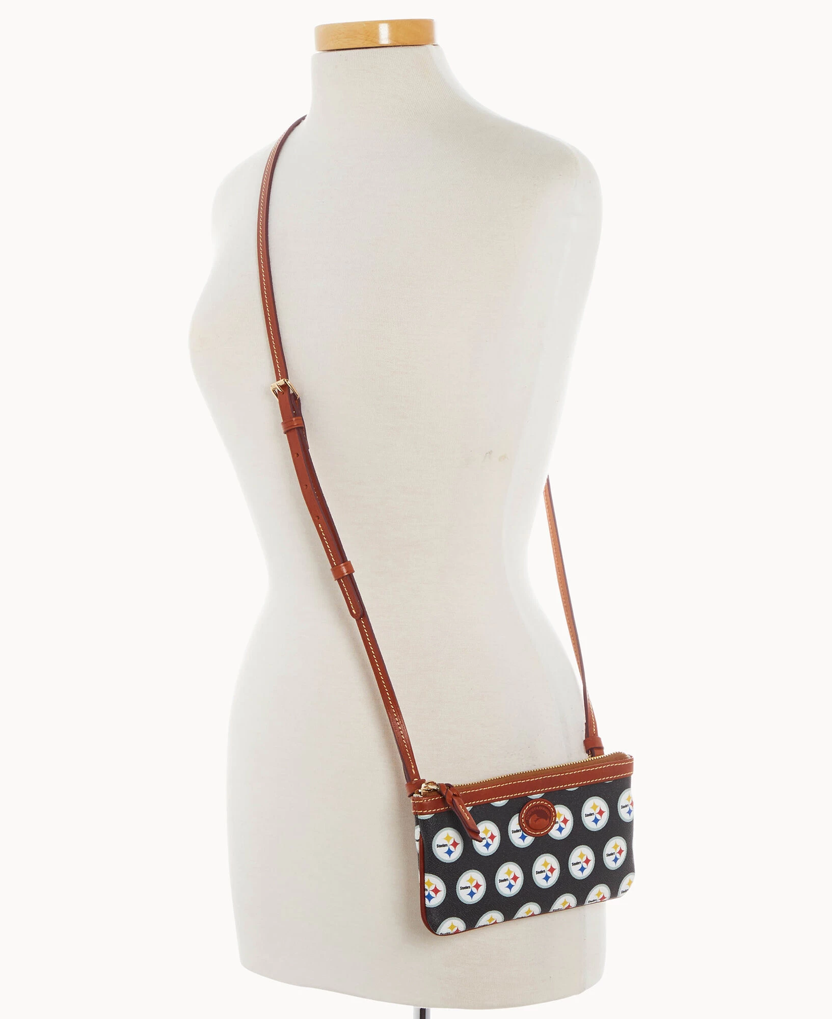 NFL Steelers Large Slim Crossbody Steelers 6 NFL Steelers Large Slim Crossbody Steelers - Image 4