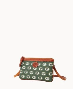 NFL Packers Large Slim Crossbody Packers -Online Sale Dooney & Bourke BL373G NJGRPATNPCKR ALT1 1