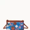 MLB Cubs Large Slim Crossbody Cubs 1 MLB Cubs Large Slim Crossbody Cubs -Online Sale Dooney & Bourke BL373G QUBUPATNCUBS