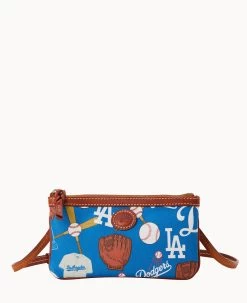 MLB Dodgers Large Slim Crossbody Dodgers 19 MLB Dodgers Large Slim Crossbody Dodgers -Online Sale Dooney & Bourke BL373G QUBUPATNDODG 2