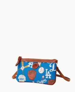 MLB Dodgers Large Slim Crossbody Dodgers 16 MLB Dodgers Large Slim Crossbody Dodgers -Online Sale Dooney & Bourke BL373G QUBUPATNDODG ALT1 1