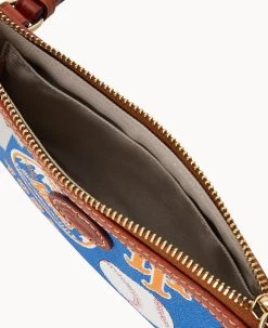 MLB Mets Large Slim Crossbody Mets -Online Sale Dooney & Bourke BL373G QUBUPATNMETS ALT2 1