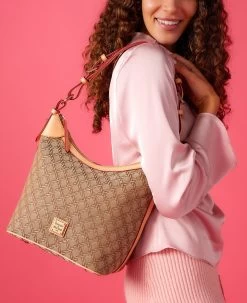 Maritime Hobo Sac Brown -Online Sale Dooney & Bourke BMARI2285 ILD lifestyle 1