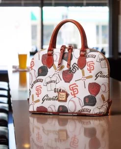 MLB Giants Zip Zip Satchel GIANTS -Online Sale Dooney & Bourke BNGGI2343 ILD lifestyle 1