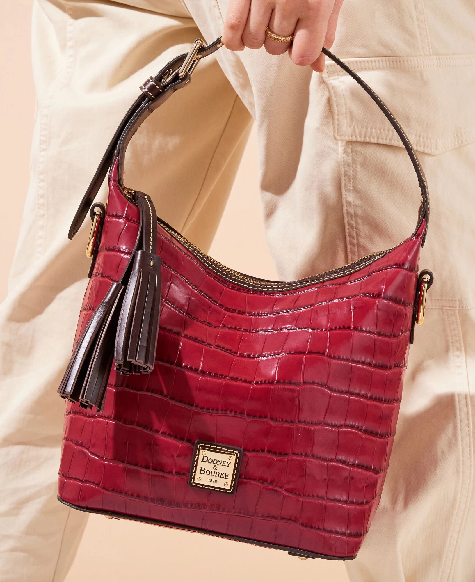 Oakdale Paige Crossbody Wine 9 Oakdale Paige Crossbody Wine - Image 7