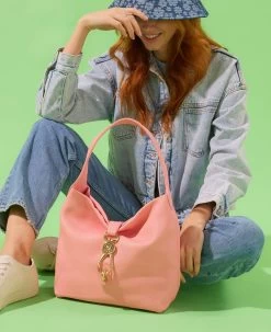 Pebble Grain Small Logo Lock Sac Midnight Blue -Online Sale Dooney & Bourke BPEBS1892 ILD lifestyle 1