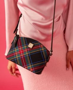 Tartan Suki Crossbody Black 25 Tartan Suki Crossbody Black -Online Sale Dooney & Bourke BTART1696 ILD lifestyle 1