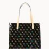 It Medium Shopper Black -Online Sale Dooney & Bourke G1024G PLBLSVNA
