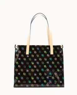 It Medium Shopper Black -Online Sale Dooney & Bourke G1024G PLBLSVNA 2