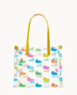 DB Sport Duck Multi Duck Medium Shopper Yellow -Online Sale Dooney & Bourke G1024G PLMULTYL 1