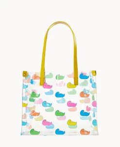 DB Sport Duck Multi Duck Medium Shopper Yellow -Online Sale Dooney & Bourke G1024G PLMULTYL 2