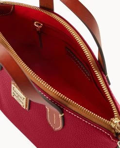 Pebble Grain Ruby Bag With Card Case Wine -Online Sale Dooney & Bourke M0177G P1WNPATN ALT2