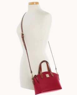 Pebble Grain Ruby Bag With Card Case Wine -Online Sale Dooney & Bourke M0177G P1WNPATN ALT4