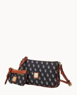 MLB Rockies Lexi Crossbody Sm Coin Case ROCKIES -Online Sale Dooney & Bourke M1400G MJBLPATNROKI ALT1 1