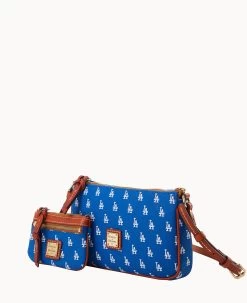 MLB Dodgers Lexi Crossbody Sm Coin Case DODGERS 12 MLB Dodgers Lexi Crossbody Sm Coin Case DODGERS -Online Sale Dooney & Bourke M1400G MJBUPATNDODG ALT1