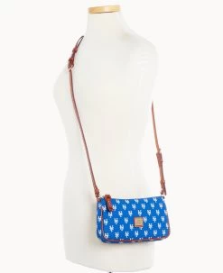 MLB Mets Lexi Crossbody Sm Coin Case METS -Online Sale Dooney & Bourke M1400G MJBUPATNMETS ALT4 1