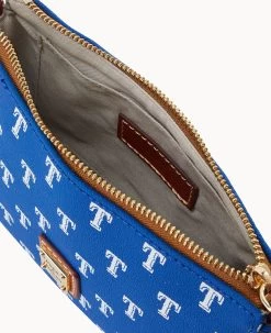 MLB Rangers Lexi Crossbody Sm Coin Case RANGERS -Online Sale Dooney & Bourke M1400G MJBUPATNRNGR ALT2 1