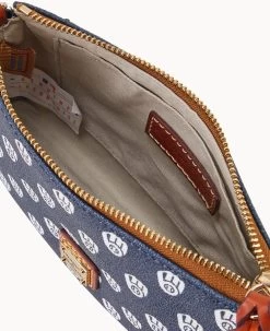 MLB Brewers Lexi Crossbody Sm Coin Case BREWERS -Online Sale Dooney & Bourke M1400G MJNVPATNBRWS ALT2 1
