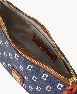 MLB Guardians Lexi Crossbody Small Coin Case GUARDIANS -Online Sale Dooney & Bourke M1400G MJNVPATNGUAR ALT2