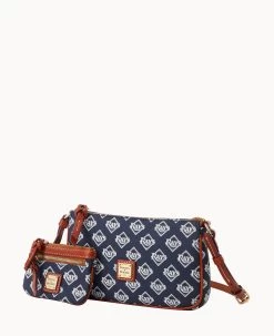 MLB Rays Lexi Crossbody Sm Coin Case RAYS -Online Sale Dooney & Bourke M1400G MJNVPATNRAYS ALT1