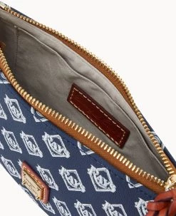 MLB Rays Lexi Crossbody Sm Coin Case RAYS -Online Sale Dooney & Bourke M1400G MJNVPATNRAYS ALT2