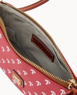 MLB Phillies Lexi Crossbody Sm Coin Case PHILLIES 13 MLB Phillies Lexi Crossbody Sm Coin Case PHILLIES -Online Sale Dooney & Bourke M1400G MJRDPATNPHLI ALT2