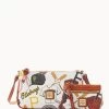 MLB Pirates Lexi Crossbody Sm Coin Case PIRATES -Online Sale Dooney & Bourke M1400G QUMWPATNPRAT