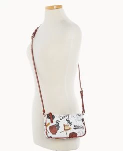 MLB White Sox Lexi Crossbody Sm Coin Case WHITE SOX 18 MLB White Sox Lexi Crossbody Sm Coin Case WHITE SOX -Online Sale Dooney & Bourke M1400G QUMWPATNWHSX ALT4 1
