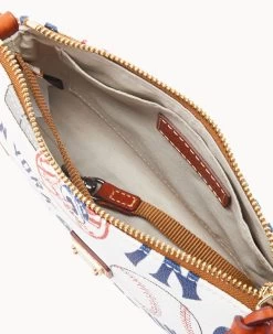 MLB Yankees Lexi Crossbody Sm Coin Case YANKEES -Online Sale Dooney & Bourke M1400G QUMWPATNYANK ALT2 1