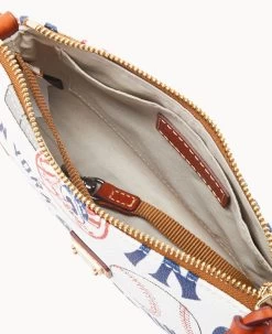 MLB Yankees Lexi Crossbody Sm Coin Case YANKEES -Online Sale Dooney & Bourke M1400G QUMWPATNYANK ALT2