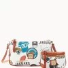NFL Jaguars Lexi Crossbody Sm Coin Case JAGUARS 1 NFL Jaguars Lexi Crossbody Sm Coin Case JAGUARS -Online Sale Dooney & Bourke M1400G QWMWPATNJAGU