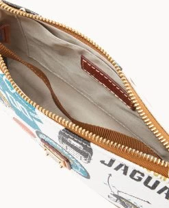 NFL Jaguars Lexi Crossbody Sm Coin Case JAGUARS 13 NFL Jaguars Lexi Crossbody Sm Coin Case JAGUARS -Online Sale Dooney & Bourke M1400G QWMWPATNJAGU ALT2