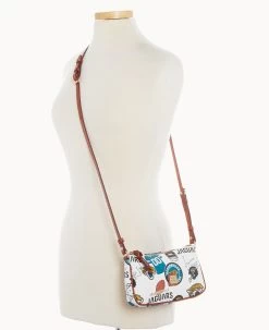 NFL Jaguars Lexi Crossbody Sm Coin Case JAGUARS 18 NFL Jaguars Lexi Crossbody Sm Coin Case JAGUARS -Online Sale Dooney & Bourke M1400G QWMWPATNJAGU ALT4 1