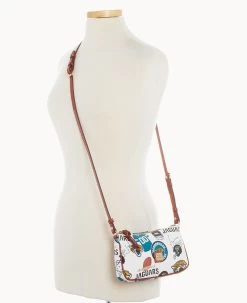 NFL Jaguars Lexi Crossbody Sm Coin Case JAGUARS 14 NFL Jaguars Lexi Crossbody Sm Coin Case JAGUARS -Online Sale Dooney & Bourke M1400G QWMWPATNJAGU ALT4