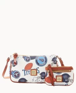 NFL Titans Lexi Crossbody Sm Coin Case TITANS 15 NFL Titans Lexi Crossbody Sm Coin Case TITANS -Online Sale Dooney & Bourke M1400G QWMWPATNTTNS 1