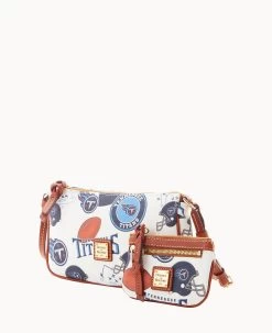 NFL Titans Lexi Crossbody Sm Coin Case TITANS 16 NFL Titans Lexi Crossbody Sm Coin Case TITANS -Online Sale Dooney & Bourke M1400G QWMWPATNTTNS ALT1 1