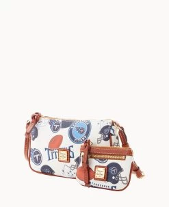 NFL Titans Lexi Crossbody Sm Coin Case TITANS 12 NFL Titans Lexi Crossbody Sm Coin Case TITANS -Online Sale Dooney & Bourke M1400G QWMWPATNTTNS ALT1