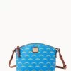 NFL Chargers Suki Crossbody Med Wristlet CHARGERS 1 NFL Chargers Suki Crossbody Med Wristlet CHARGERS -Online Sale Dooney & Bourke M1696G NJBUPATNCHGR