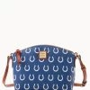 NFL Colts Suki Crossbody Med Wristlet COLTS 1 NFL Colts Suki Crossbody Med Wristlet COLTS -Online Sale Dooney & Bourke M1696G NJBUPATNCOLT