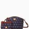 NFL Texans Suki Crossbody Med Wristlet TEXANS -Online Sale Dooney & Bourke M1696G NJNVPATNTEXA